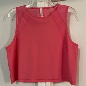 Lululemon nylon mesh tank